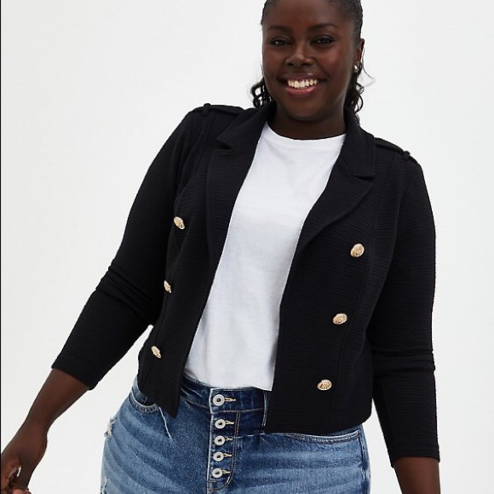 Torrid military jacket